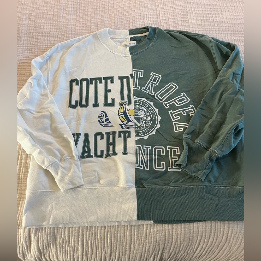 EUC Abercrombie & Fitch Split Crewneck